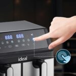 IDEAL Fat-free fryer  double horizontal 9L  8 functions - including food drying - imagine 2