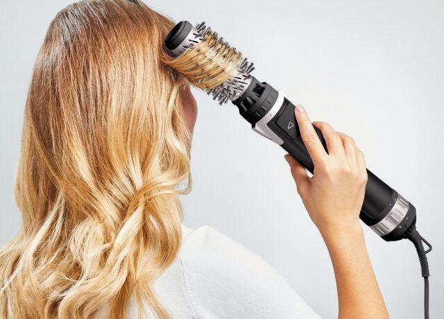 Rowenta Brush Activ' Dry & Style CF9550 Hot air brush Warm Black 1000 W 1.8 m - imagine 3