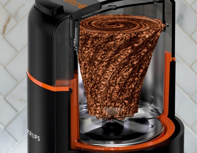 Krups Silent Vortex GX3328 175 W Black - imagine 4