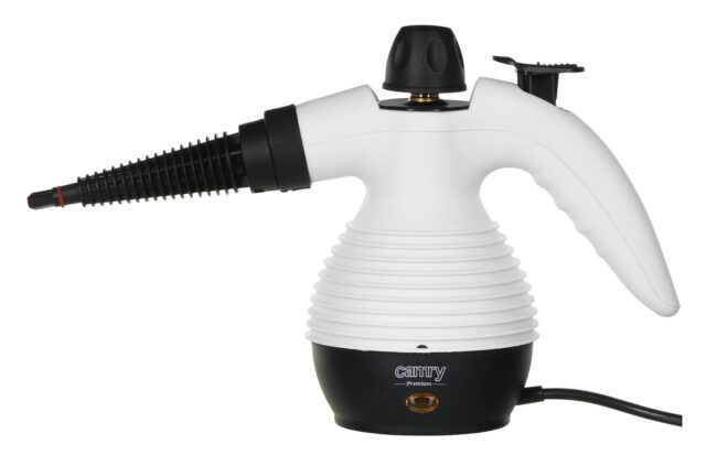Camry Premium CR 7021 Portable steam cleaner 0.35 L 1500 W Black  White - imagine 2