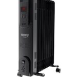 Electric oil heater with remote control CAMRY CR 7810 9 ribs black
