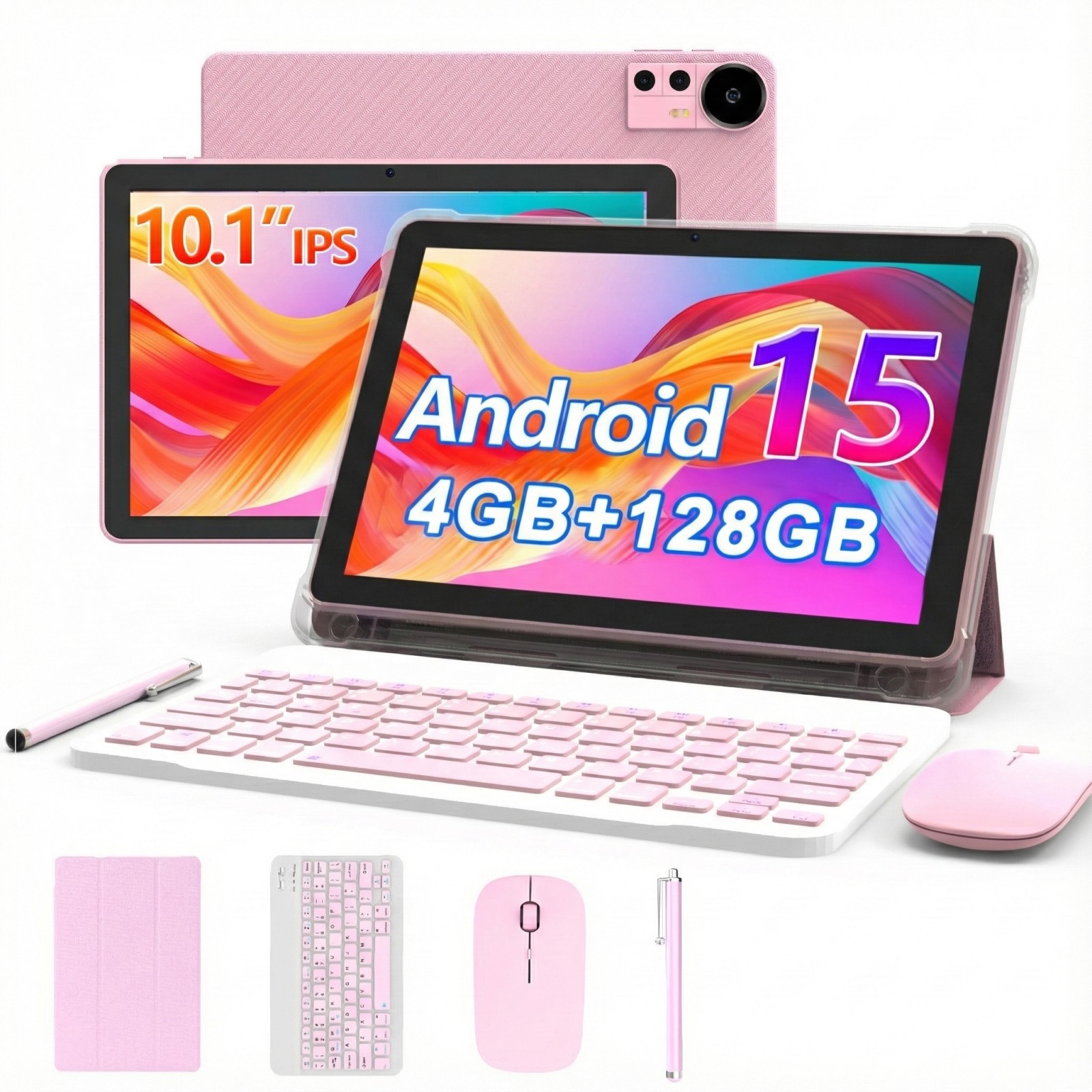 cps-ffe9b632932673c0e308a719b5d31ccf-2026-02-24-08-33-30 EXTRALINK TABLET CP31 WiFi ANDROID 15.0, 10.1”, 128GB, KAMERA 2MP+8MP PINK - imagine 1