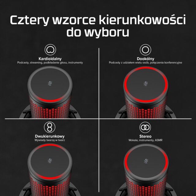 HyperX QuadCast 2 USB-Mikrofon  schwarz - imagine 8