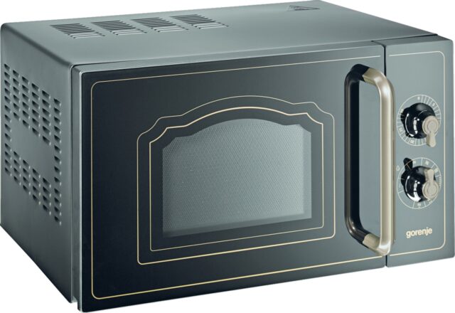 Gorenje Microwave oven with grill MO4250CLB Free standing  20 L  Grill  Mechanic  700 W  Black  Defrost function - imagine 2