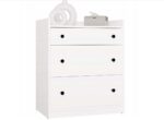HOUSTON Chest of Drawers White