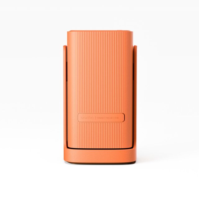 WANBO CUBE 1 PROJECTOR, CANYON ORANGE, ANDROID TV 11, 350 ANSI, 720P, WPF14 - imagine 5