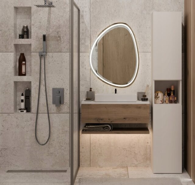 NEL III BATHROOM POLE  KASHMIR COLOUR - imagine 7