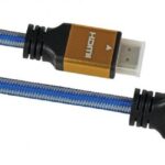 iBox ITVFHD04 HDMI cable 1.5 m HDMI Type A (Standard) Black Blue Gold