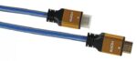 iBox ITVFHD04 HDMI cable 1.5 m HDMI Type A (Standard) Black Blue Gold