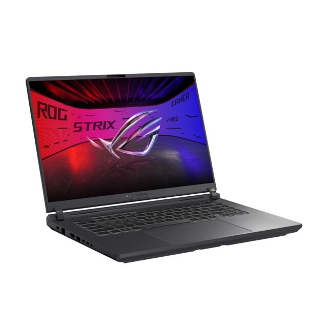 ASUS ROG Strix G16 G615LM-U7161 Ultra 7 255HX 16.0 FHD+ 165Hz IPS-level 300nits AG 16GB DDR5 5600 SSD1TB GeForce RTX 5060 8GB WLAN+BT LAN Cam1080p 90WHrs NoOS Eclipse Gray - imagine 8