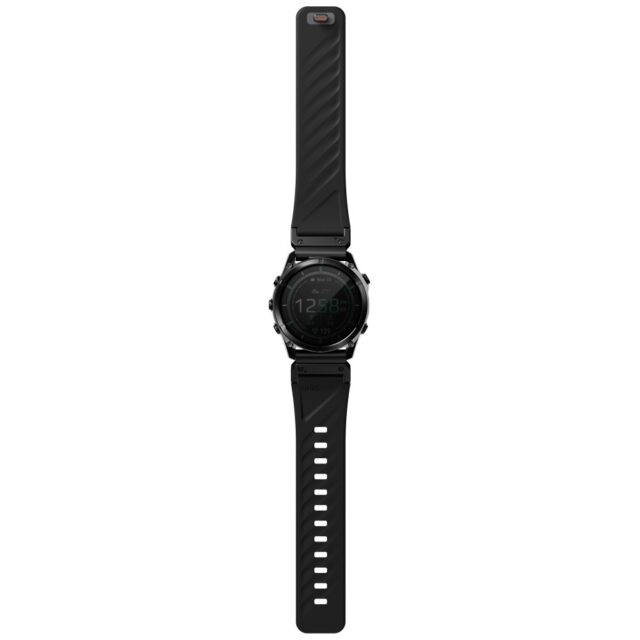 UNIQ Fluo Strap for Garmin 26mm Black - imagine 5