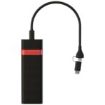 Verbatim M.2 NVMe USB 3.2 Gen 2 SSD Enclosure with USB A/USB C Cable Black 32261 - imagine 6