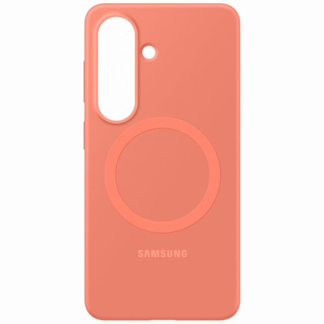 EF-ES942COE Samsung Silikonový Magnetický Kryt pro Galaxy S26 Coral Red - imagine 4