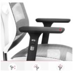 Ergonomic chair Diablo Chairs V-Basic white-gray - imagine 7