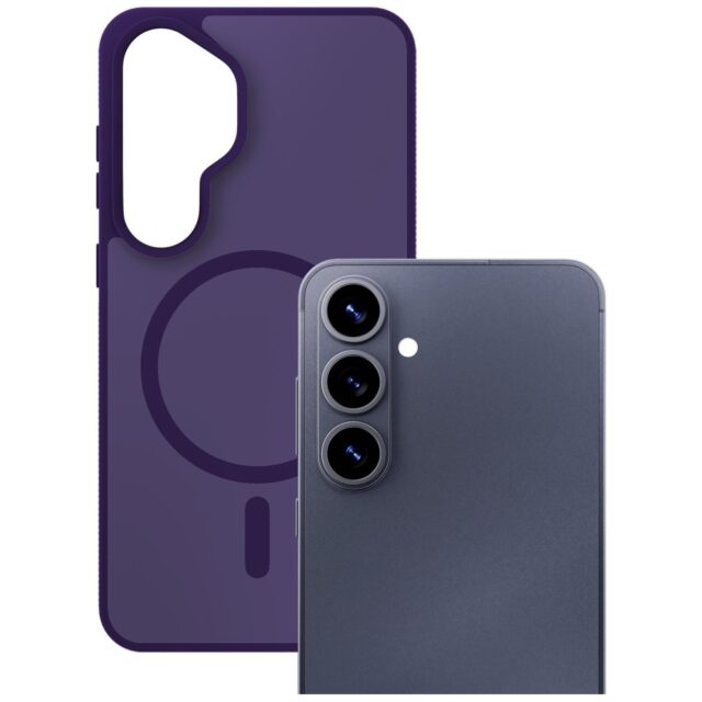 Etui 3MK Smoke MagCase do Samsung Galaxy S26 fioletowy - imagine 4