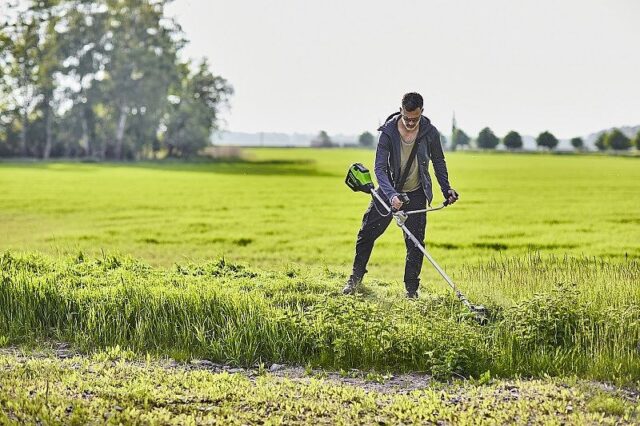 Trimmer/scythe with bike handle 60V Greenworks GD60BCB - 2108407 - imagine 3