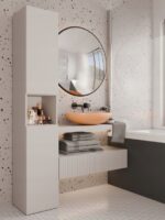 NEL III BATHROOM POLE  KASHMIR COLOUR - imagine 5