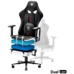 Gaming chair Diablo Chairs X-Player 2.0 Normal Size white-black - imagine 9