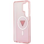 Case Guess IML Gradient Triangle MagSafe for Samsung Galaxy S26 Ultra pink - imagine 7