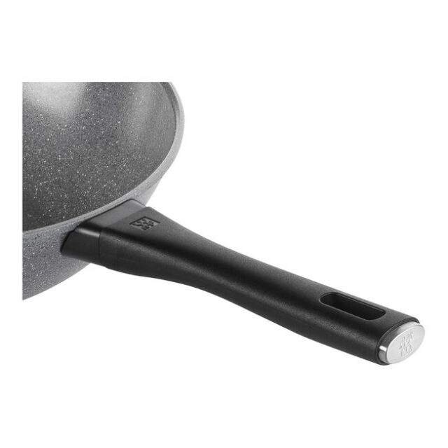 ZWILLING TERRENO PLUS Ceramic Wok - 28 cm  Gray - imagine 3