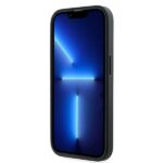 Karl Lagerfeld KLHCP14LPQDSMGK iPhone 14 Pro 6.1" black hardcase Diagonal Quilted Script - imagine 5