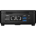 MSI Cubi 5 12M-004EU Intel® Core™ i3 i3-1215U 8 GB DDR4-SDRAM 256 GB SSD Windows 11 Pro Mini PC Black - imagine 8