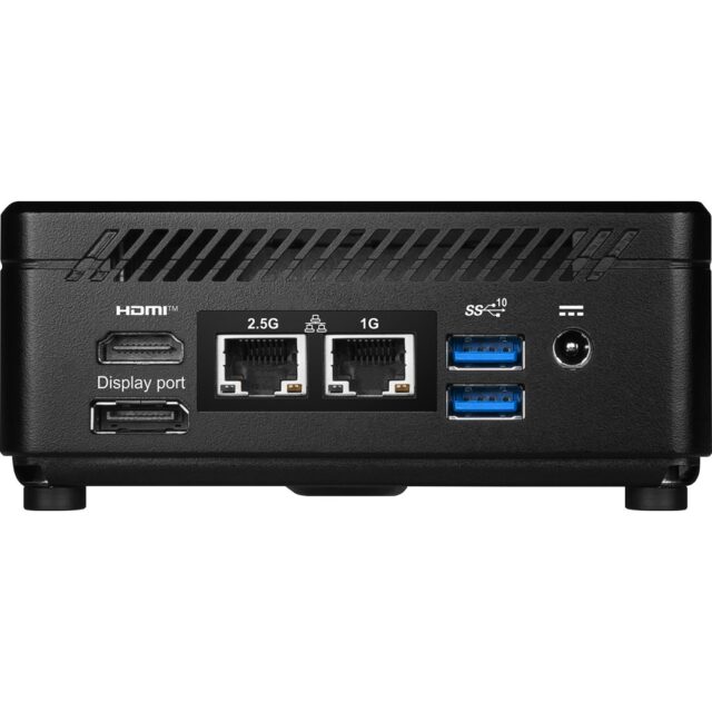 MSI Cubi 5 12M-004EU Intel® Core™ i3 i3-1215U 8 GB DDR4-SDRAM 256 GB SSD Windows 11 Pro Mini PC Black - imagine 8