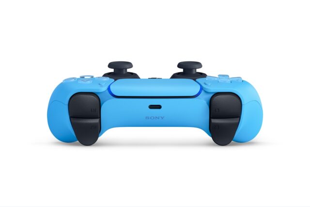 Wireless controller Sony PlayStation 5 DualSense gamepad Starlight Blue V2 - imagine 4