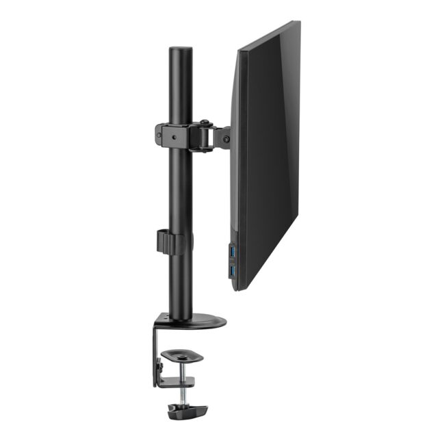 Maclean LCD monitor desk mount  VESA 75x75 and 100x100  17-32  9kg  MC-751N - imagine 8