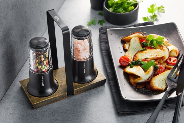 Salt & Pepper Grinder Set S X-PLOSION® Black - imagine 5