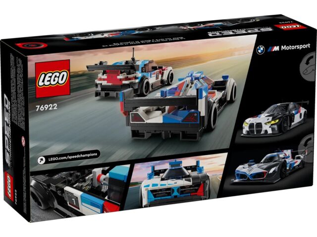 LEGO SPEED CHAMPIONS 76922 BMW M4 GT3 & BMW M Hybrid V8 - imagine 6