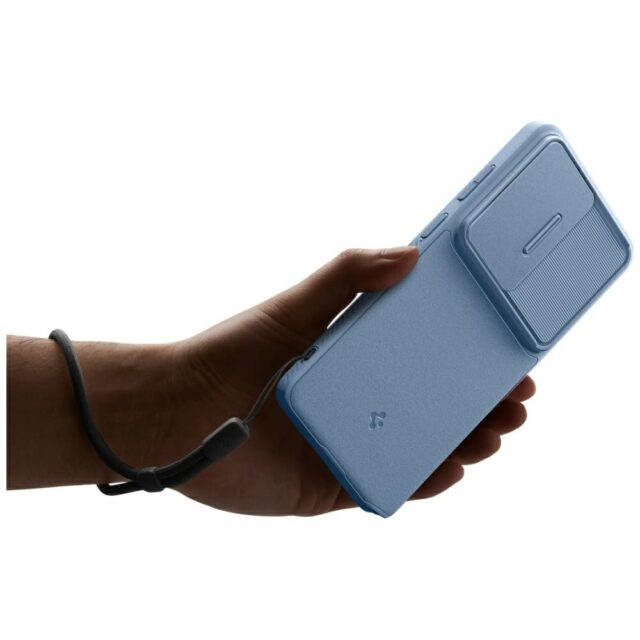 Etui Spigen Optik Armor do Samsung        Galaxy S26 Ultra jasno niebieski - imagine 9