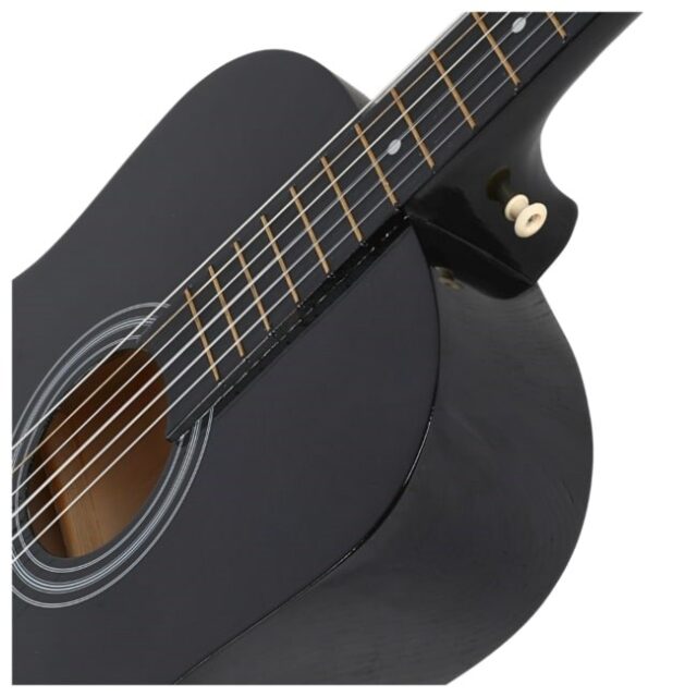 SUPRIMO CGS1 BK - classical guitar 4/4  black - imagine 6