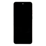 Motorola RAZR 50 Ultra LCD Display + Dotyková Deska + Přední Kryt Peach Fuzz (Service Pack)