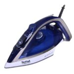 Tefal Ultimate Pure FV6812E0 iron Steam iron 2800 W Blue  Silver