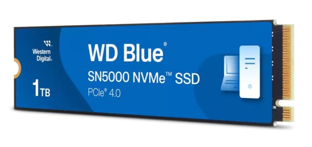 Western Digital Blue SN5000 1 TB M.2 PCI Express 4.0 NVMe - imagine 2