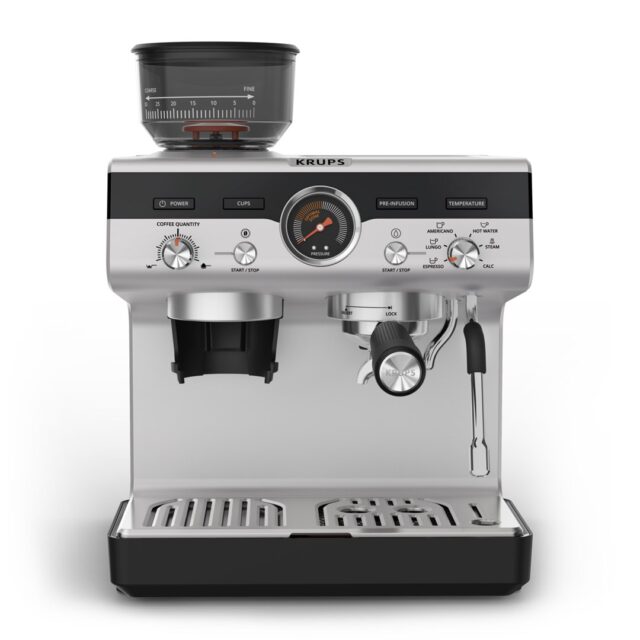 Krups Precision XP801T10 coffee maker Semi-auto Espresso machine 3 L - imagine 3