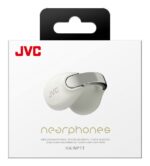 JVC HA-NP1TWU - open-back TWS earcuff headphones  white - imagine 5