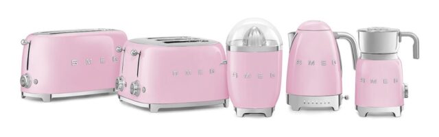 Smeg 50's Style Kettles KLF04PKEU Pink - imagine 4