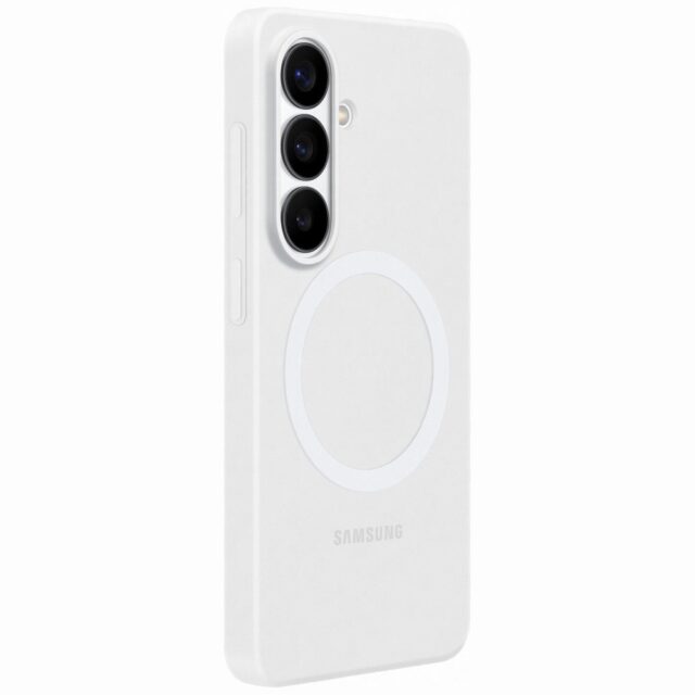 EF-ES942CWE Samsung Silikonový Magnetický Kryt pro Galaxy S26 White - imagine 3