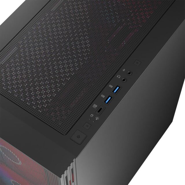 MODECOM SIROCO ARGB Flow MIDI USB 3.0 X 2 CYPE-C computer case - imagine 9