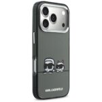 Karl Lagerfeld IML K&CH Heads Logo MagSafe Zadní Kryt pro iPhone 17 Pro Black - imagine 5