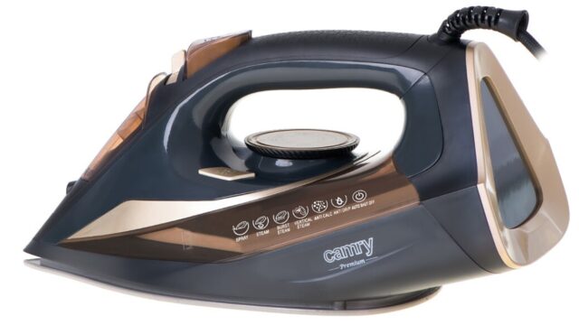 Camry CR 5036 3400W black-copper steam iron - imagine 5