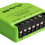 SHELLY Dimmer Gen3 Built-in Black  Lime