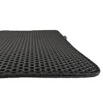 DIAMENTIQ Cat mat black rectangle - cat litter tray mat - 40 x 50cm - imagine 3