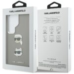 Case Karl Lagerfeld Saffiano Double      Heads Metal for Samsung Galaxy S26 Ultra silver - imagine 8