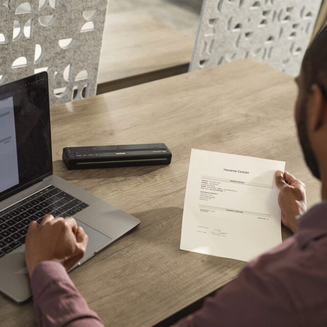 Brother PJ-822 Mono Thermal Printer - imagine 3