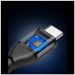 Cable Spigen EB10010CCA Essential USB-C 100W 1m black - imagine 3