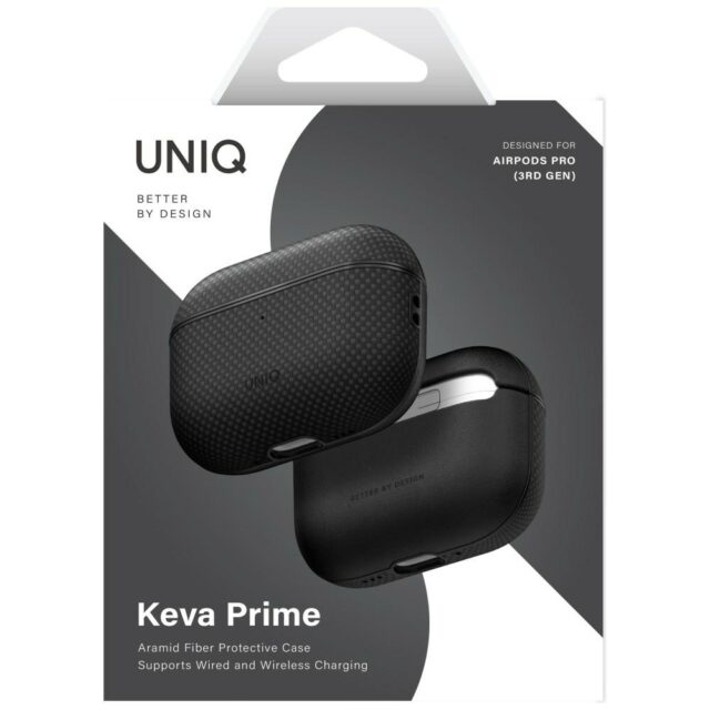 Case UNIQ Keva Prime for AirPods Pro 3    gen black - imagine 2