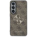 Case Guess 4G Big Metal Logo for Samsung  Galaxy S26 Plus brown - imagine 4